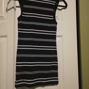 Old Navy Black and White Striped Top
